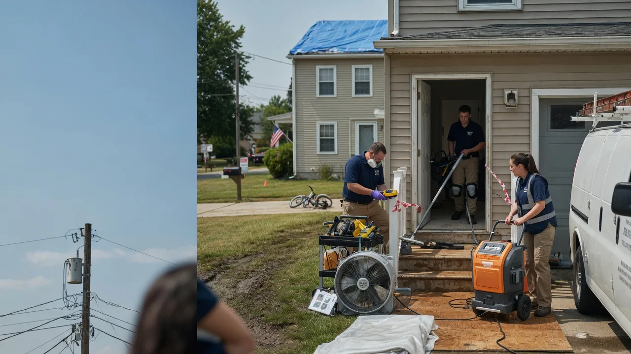 Water Damage Repair in West Mineral, KS near me